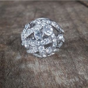 Authentic Givenchy Crystal Ring